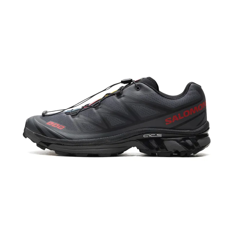 Salomon XT-6 “JJJJound – Black Fiery Red” (L49130-300)