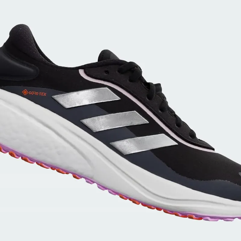 adidas Supernova GORE-TEX Core Black / Silver Metallic / Impact Orange (GY8319)