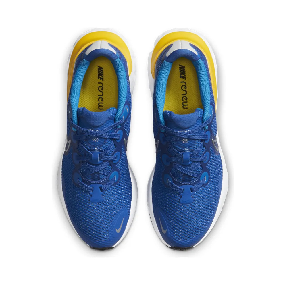 Nike Renew Run “Game Royal / Photo Blue / Black / Metallic Silver” (CT1430-408)
