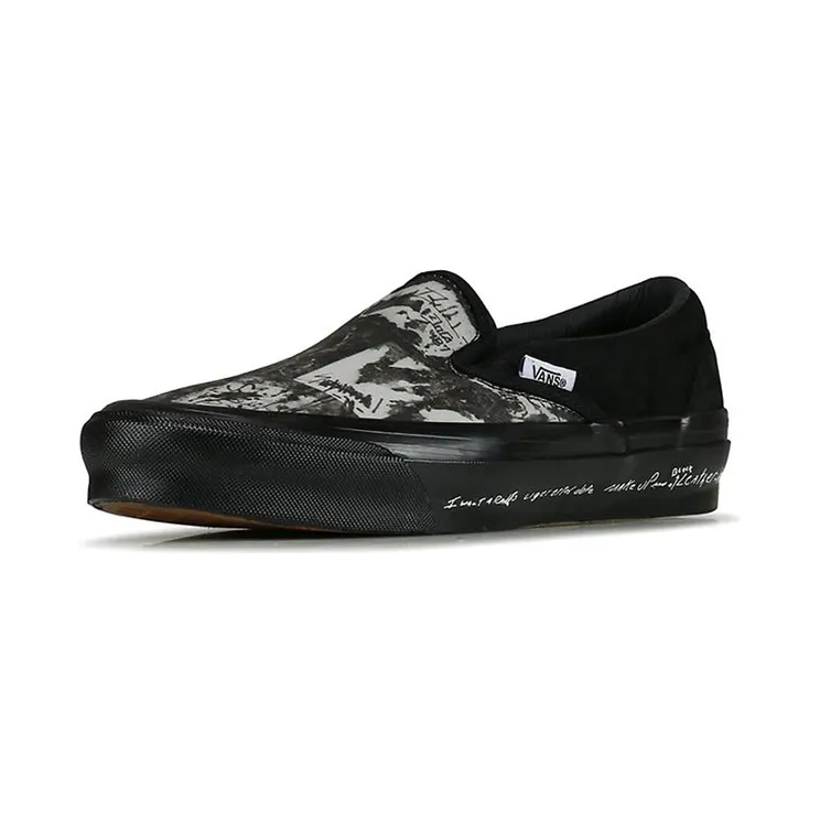 Vans Raised By Wolves x OG Classic Slip-On LX ‘Black Wall’ Black Wall (VN0A45JK025)