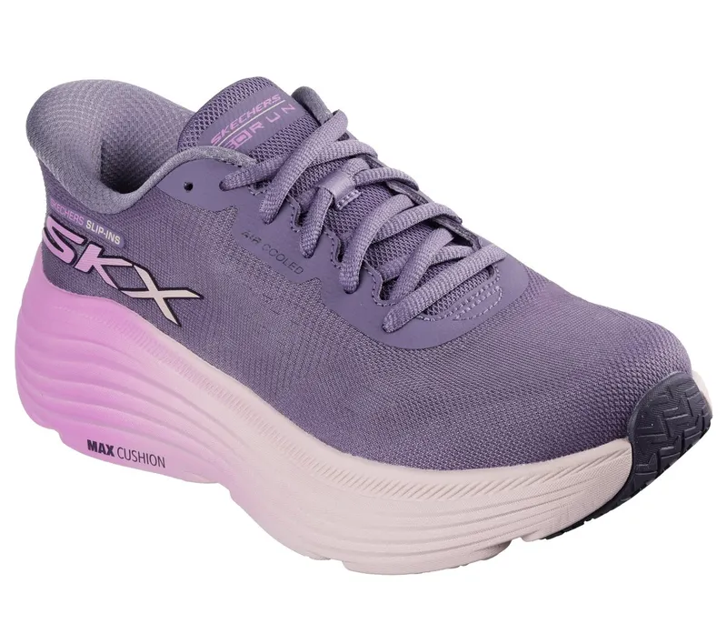 Skechers Slip-ins: Max Cushioning Endeavour – Hallandale Sneaker Purple