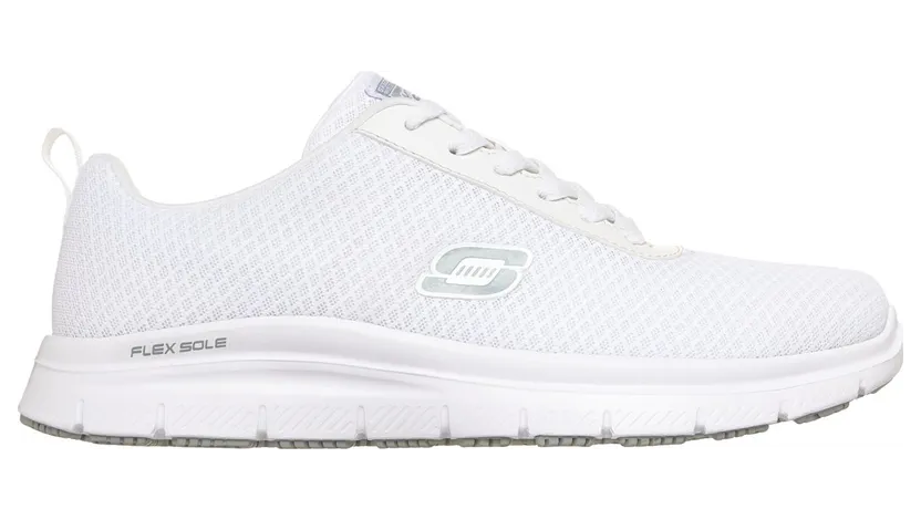 Skechers Work Slip-Resistant Relaxed Fit: Flex Advantage – Bendon Sneaker Wit