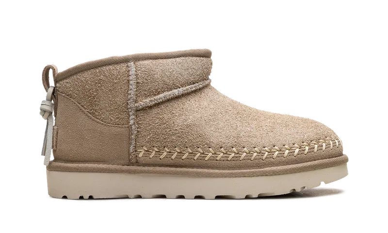 Ugg Classic Ultra Mini Biarritz Boot “Mustard Seed” (1171538-MDSD)
