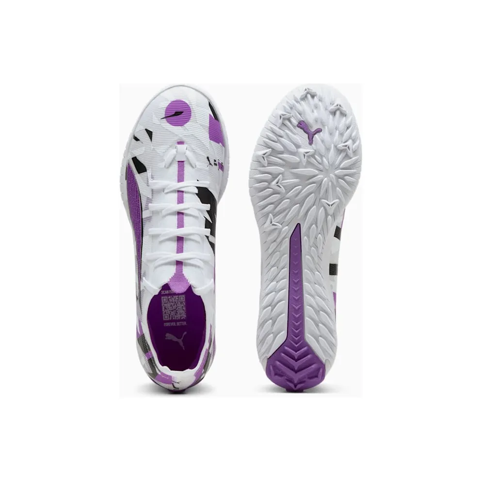 Puma Ultra 5 Match Forever TT White Pure Magenta Feather Gray Black (108448-01)