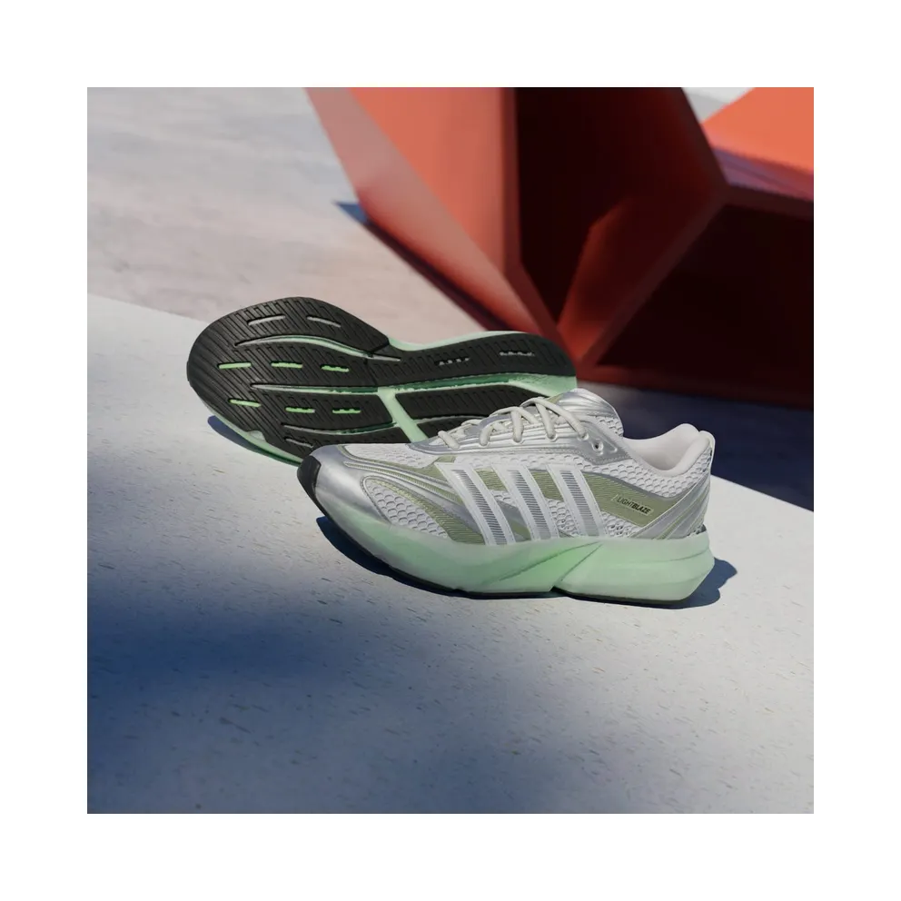 Adidas Lightblaze Glow Cloud White / Silver Metallic / Magic Lime Met (JP6328)