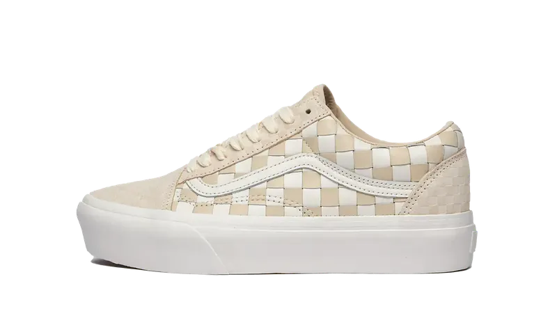 Vans Woven Old Skool Platform “Light Brown” (VN0A5KX99GY)