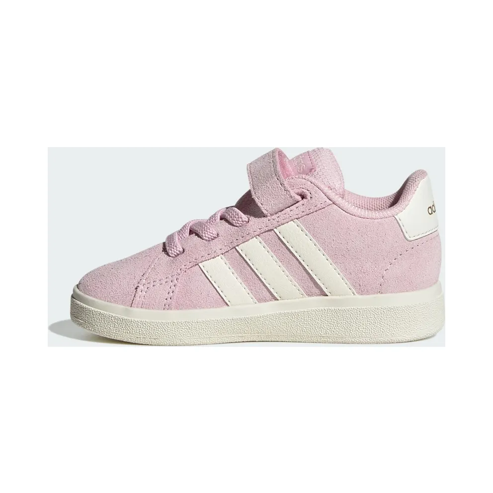 Adidas Grand Court 2.0 Kids Clear Pink / Off White / Gold Metallic (JR0781)