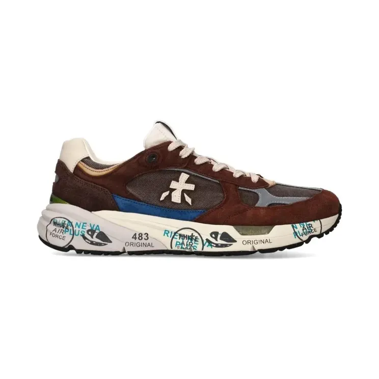 Premiata Mase 25 met logodetail “Brown” (MAE08026)