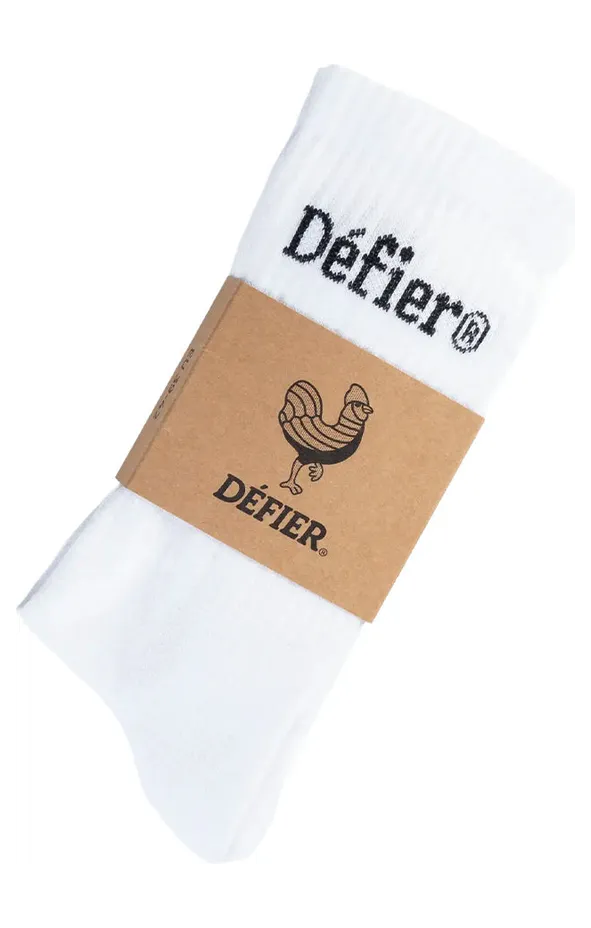 Defier – Trademark Socks – Socken (df-trademark-socks-white)