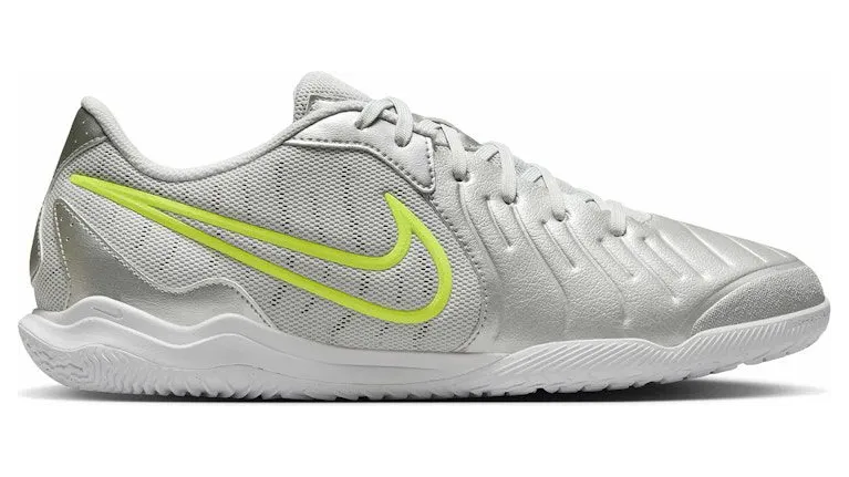 Nike Tiempo Legend 10 Academy IC Metallic Silver Volt White (DV4341-001)