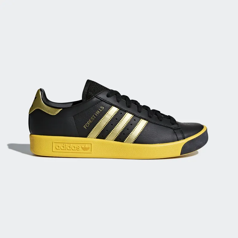 adidas Forest Hills Black Gold Yellow (CQ2084)