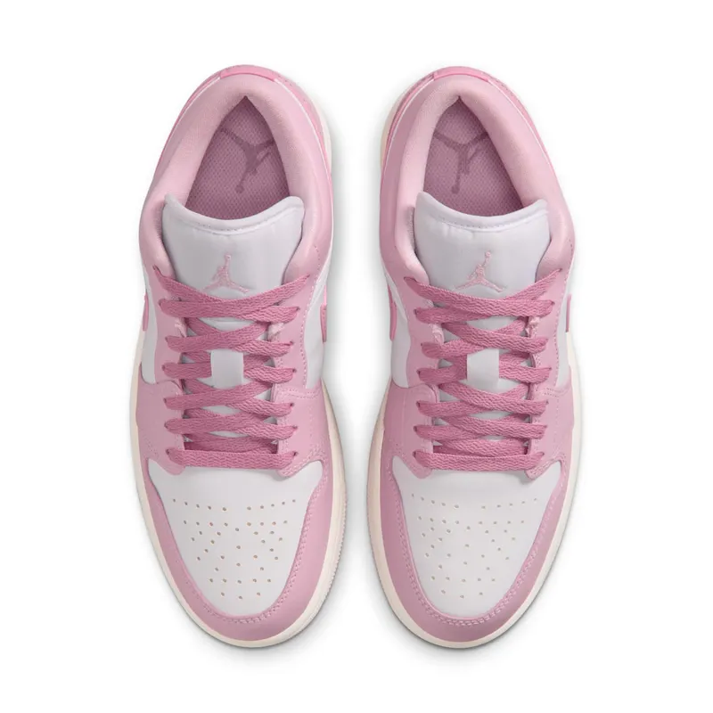 Jordan 1 Low “Iced Carmine White” (DC0774-607)