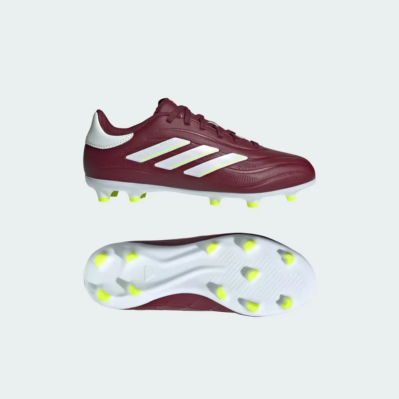 adidas Copa Pure II League FG Shadow Red Cloud White Team Solar Yellow (IE7494)