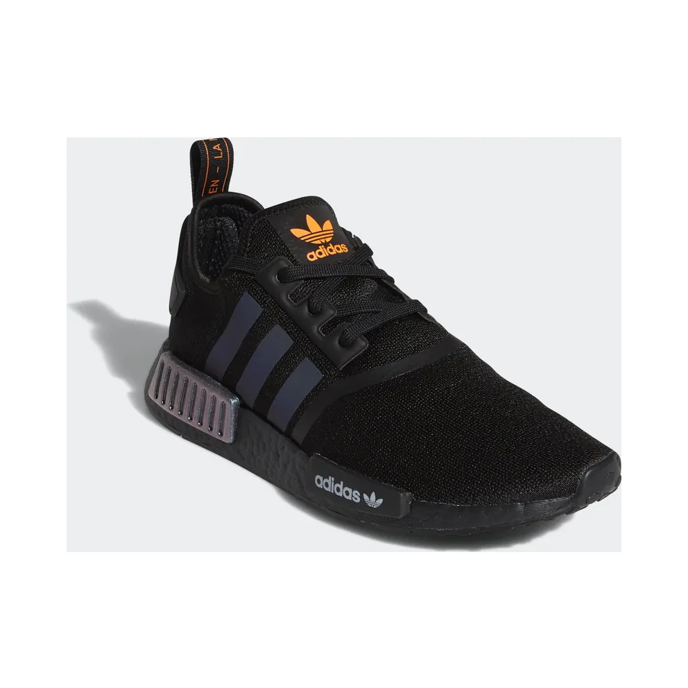 adidas NMD R1 Reflective Xeno Core Black/Solar Orange/Cloud White (FV8025)
