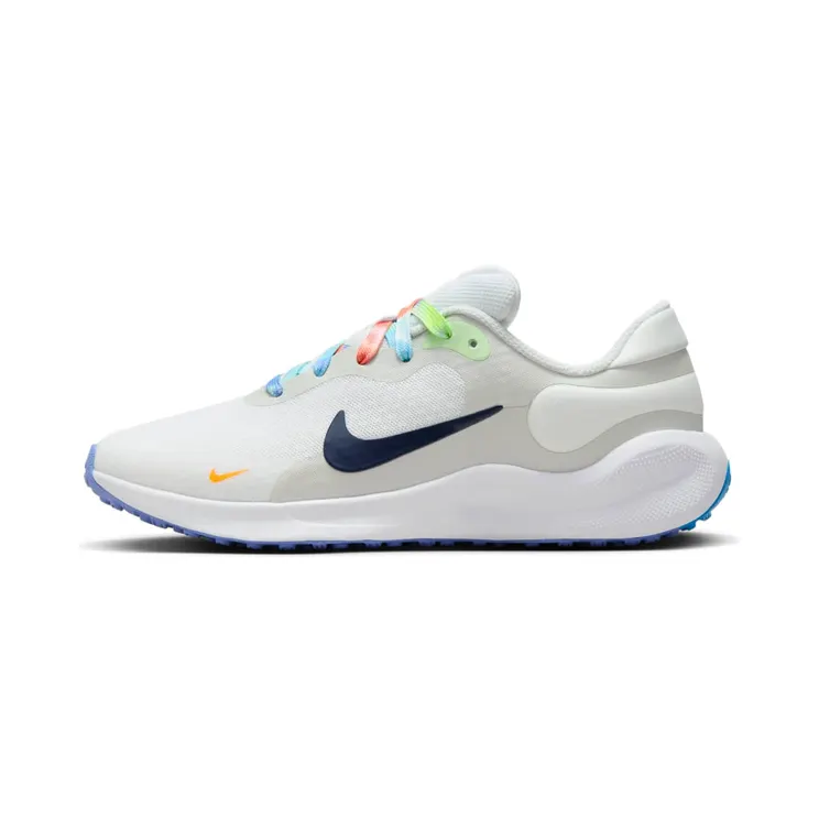 Nike Revolution 7 Next Nature SE White Photon Dust Vapor Green Midnight Navy (FN4991-100)