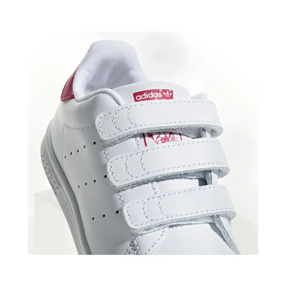 Adidas Stan Smith Footwear White / Footwear White / Bold Pink (BZ0523)