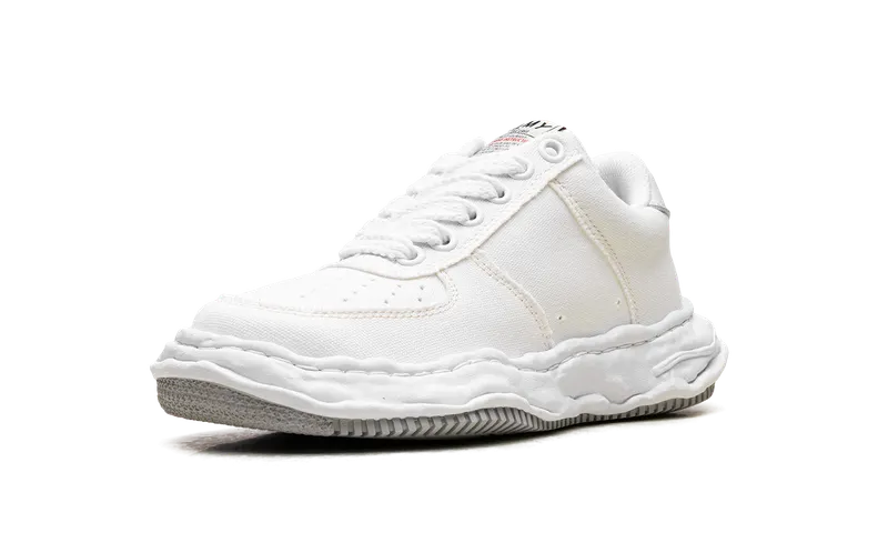 Maison Mihara Yasuhiro Wayne OG Sole Canvas Low “WHITE” (A10FW720-WHT)