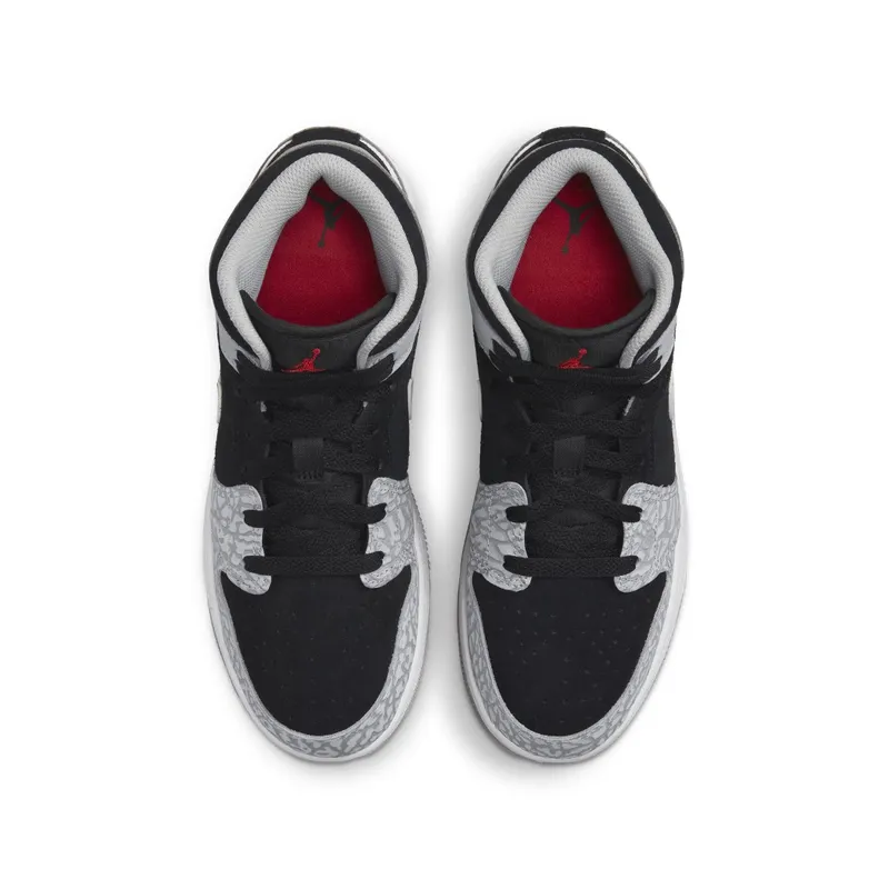 Air Jordan 1 Mid Elephant Print (GS) (DM6216-016)