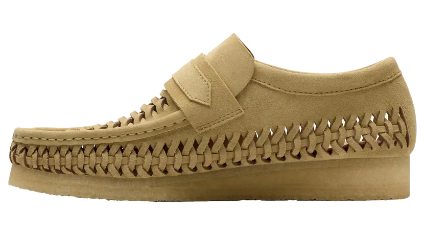 Clarks Wallabee Loafer Weave “Maple Suede” (26176534)
