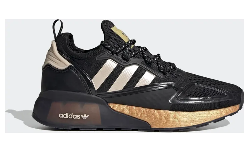 Adidas ZX 2K Boost ‘Black Gold Metallic’ Core Black/Linen/Gold Metallic (FY2014)
