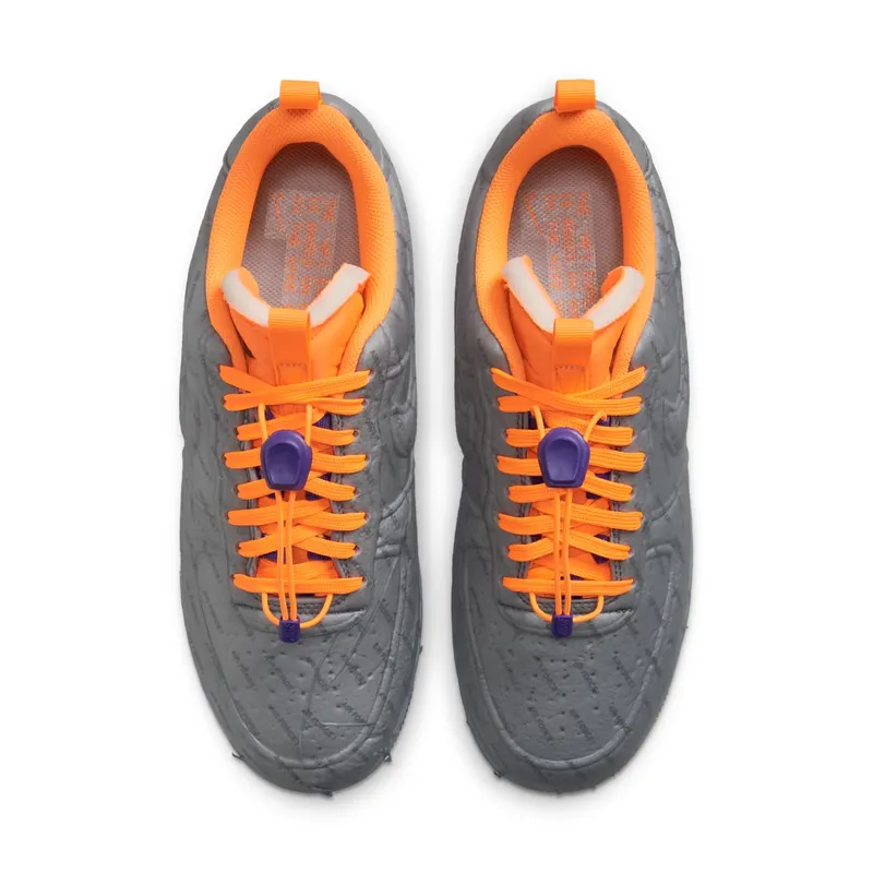 Nike Air Force 1 Experimental Suns (2021) – “Light Smoke Grey / Court Purple / Total Orange” (CZ1528-001)