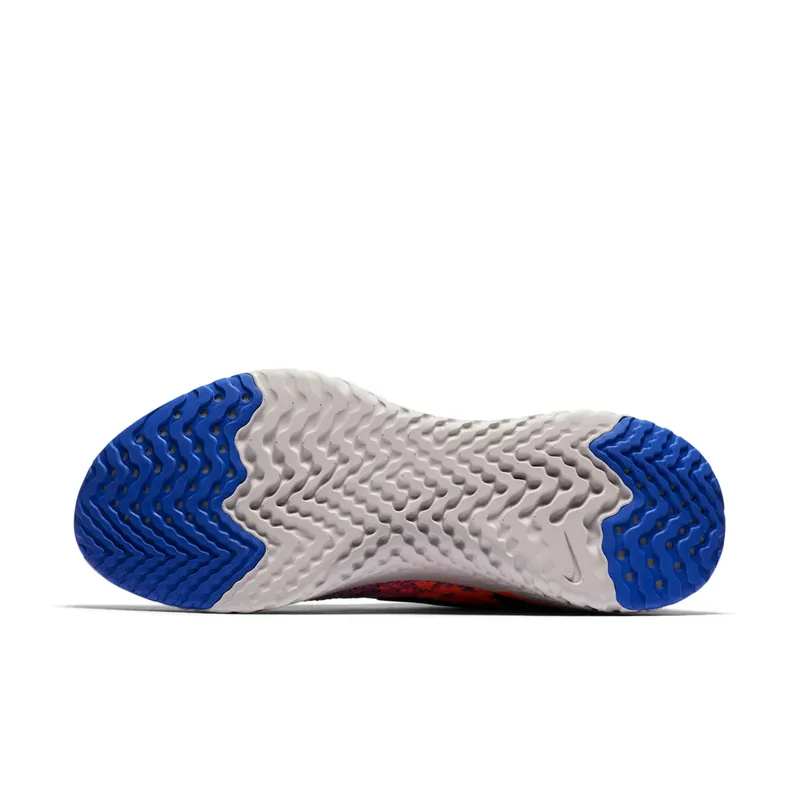 Nike Epic React Flyknit Mink Brown Mint Brown/Black-Total Orange-Racer Blue (AT6162-200)