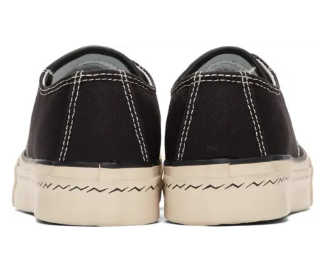 Visvim Black Skagway Lo Patten Sneakers (0319101001002) (3)
