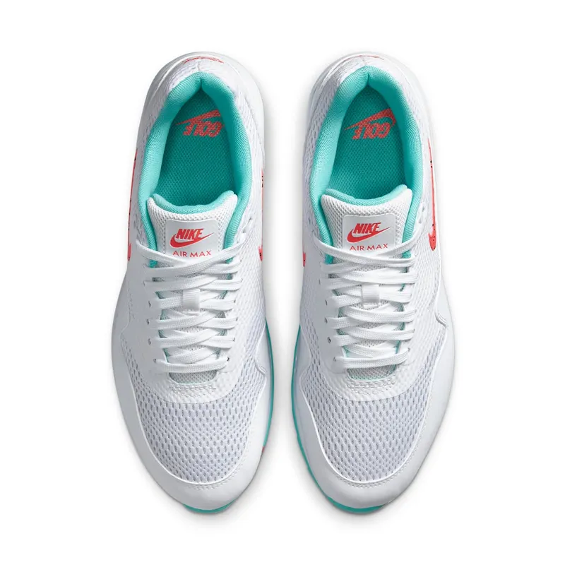 Nike Air Max 1 Golf Watermelon White/Hot Punch-Aurora Green (CI7576-103)