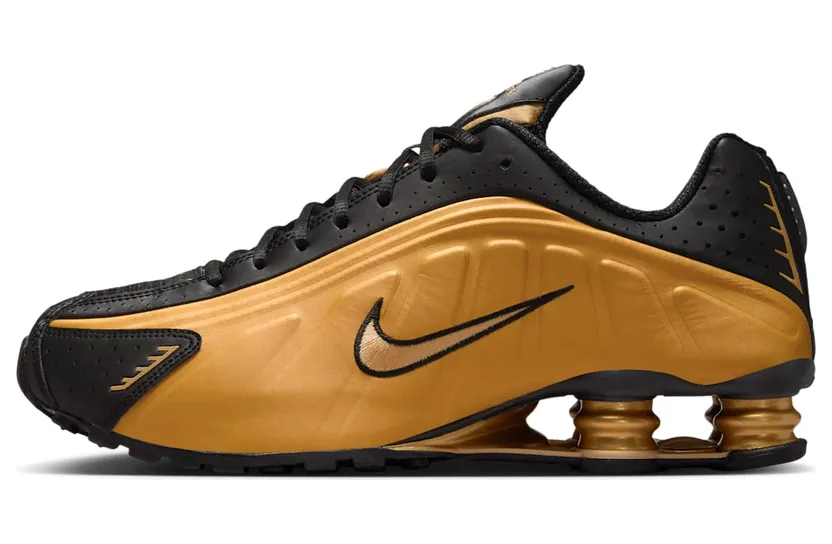 Nike Shox R4 “2025 – Metallic Gold” (HQ1988-700)
