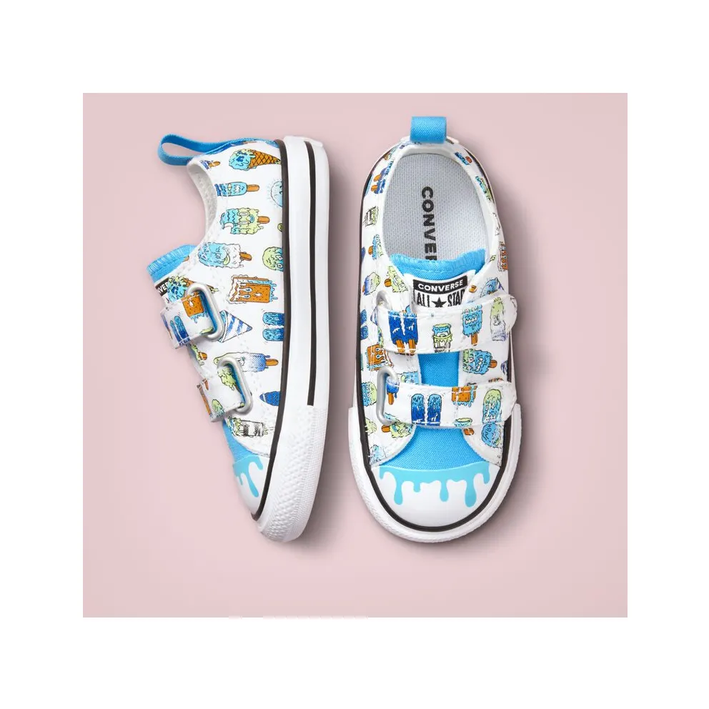 Converse Chuck Taylor All Star Easy-On Ice Pop White/baltic Blue/lime Rave (A01209C)