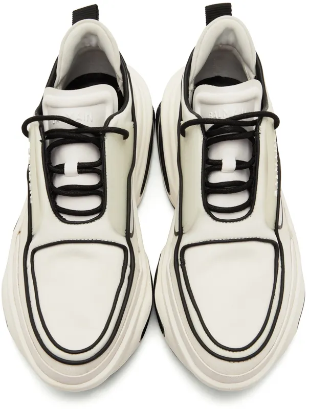 Balmain White & Black B-Bold (XN1VI541TSNH)