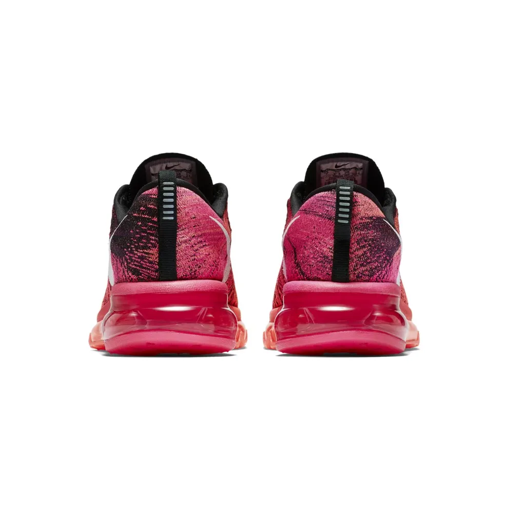 Nike Flyknit Max Pink Foil Hot Lava (W) Black/White-Pink Foil-Hot Lava (620659-006)