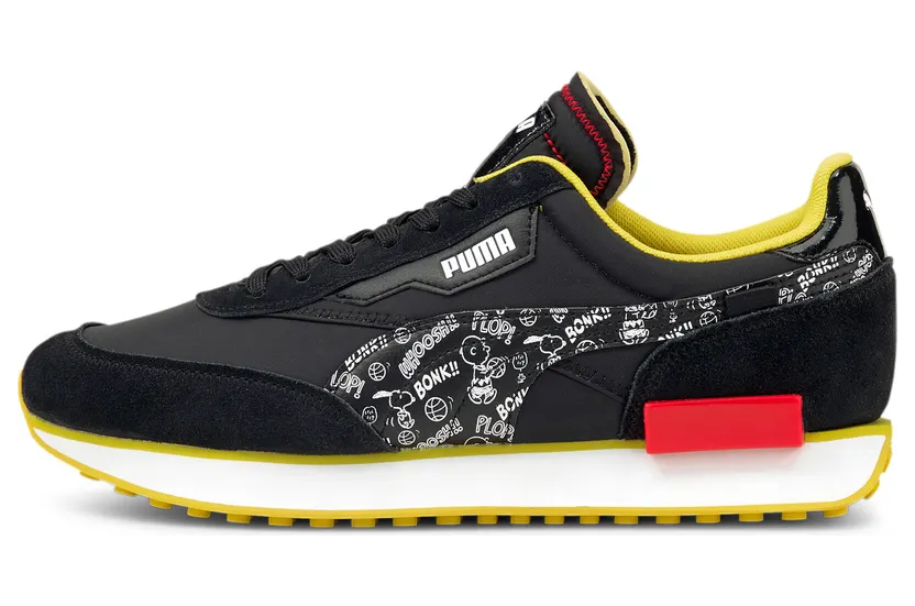 Puma x PEANUTS Future Rider Wit/Zwart (380483-01)