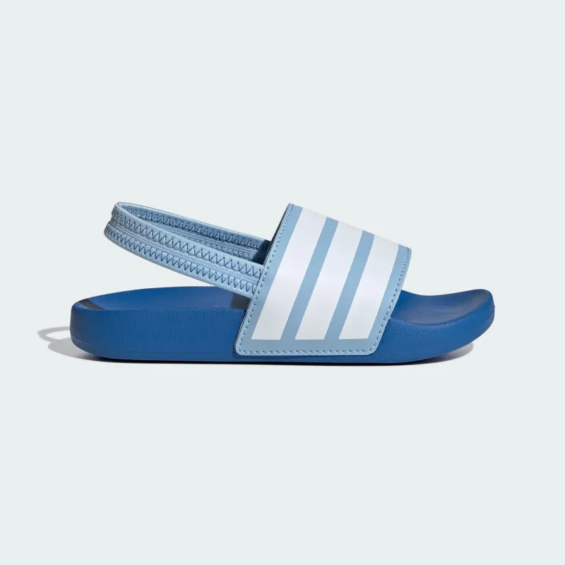 Adidas adilette Estrap Slides Kids Clear Sky / Cloud White / Bright Royal (JR5332)