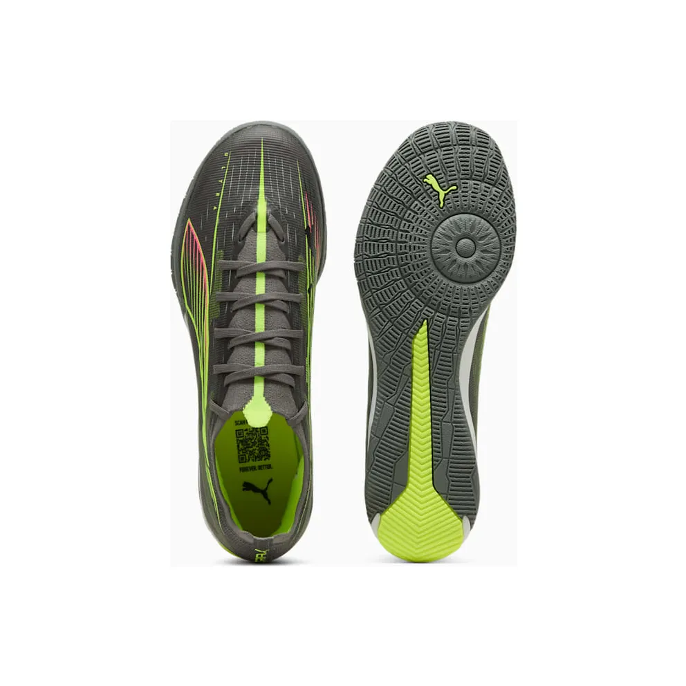 Puma Ultra 5 Match IT Matte Aged Silver Yellow Alert Aged Silver (108346-03)