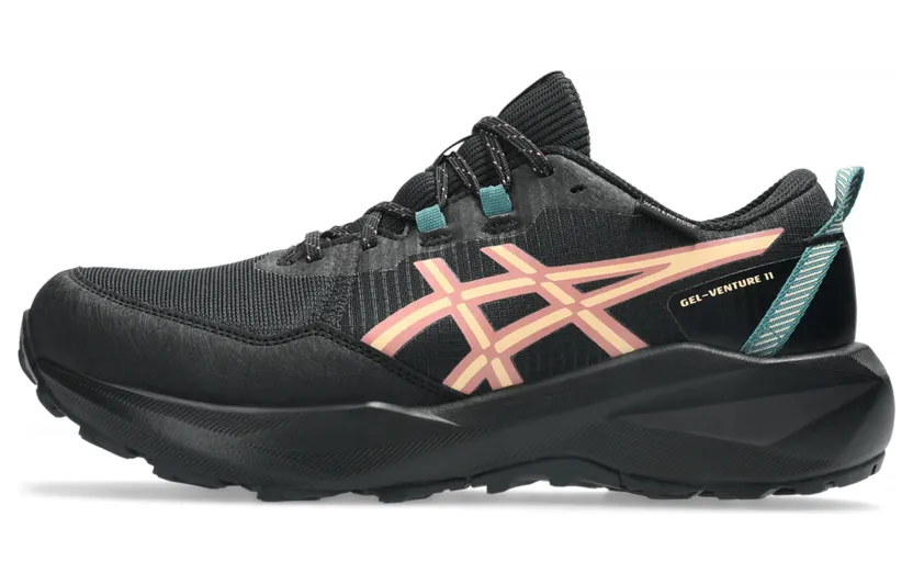 ASICS GEL-VENTURE 11 WATERPROOF “Black / Apricot Crush” (1012B934-001)