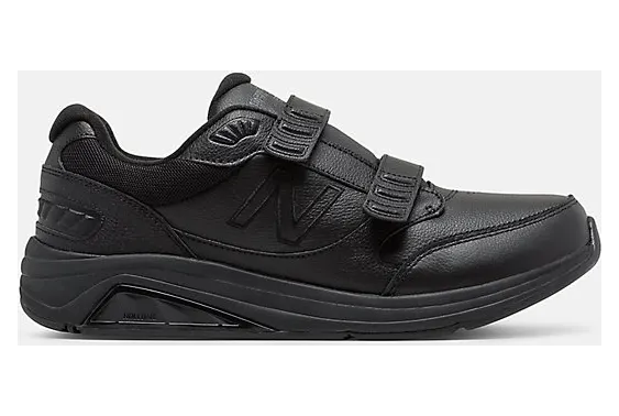 New Balance 928v3 Hook and Loop Leather Black (MW928HB3)