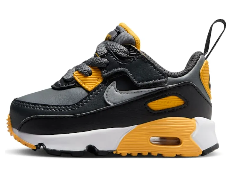 Nike Air Max 90 EasyOn TD “Smoke Grey Yellow” (HF6359-004)