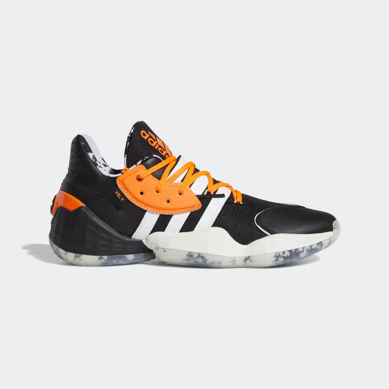 adidas Harden Vol. 4 Daniel Patrick Black Core Black/Cloud White/Solar Orange (FV8053)