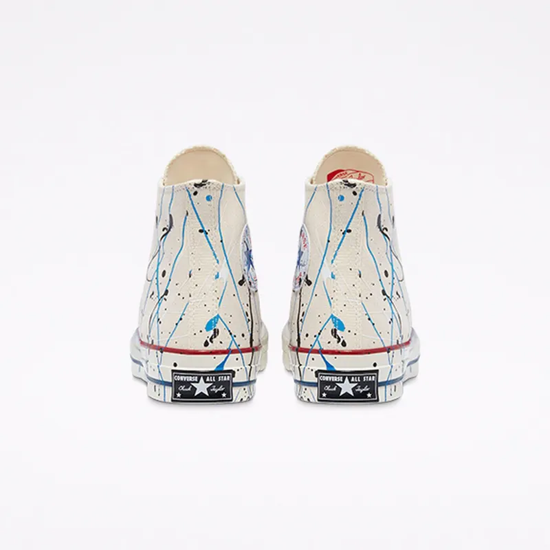 Converse Archive Paint Splatter Chuck 70 High Top Egret/digital Blue/egret (170802C)