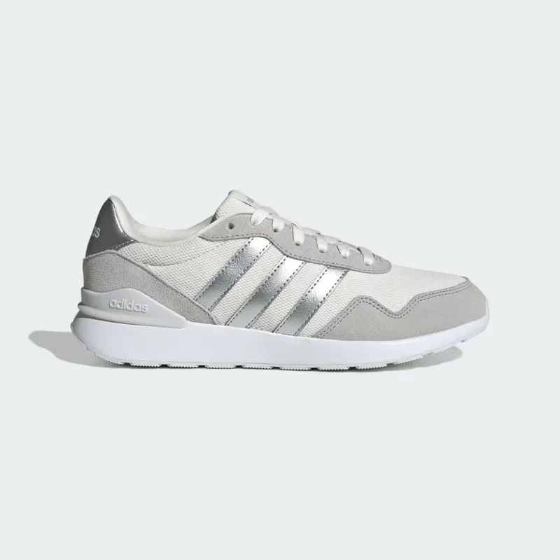 Adidas Run 60s 4.0 Chalk White / Silver Metallic / Grey Two (JR6628)
