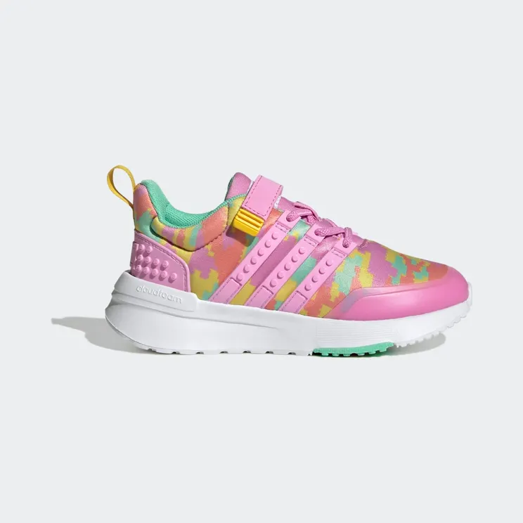 adidas x LEGO® Racer TR21 met Elastische Veters en Klittenband Bliss Orchid / Bliss Orchid / Eqt Yellow (HQ1326)