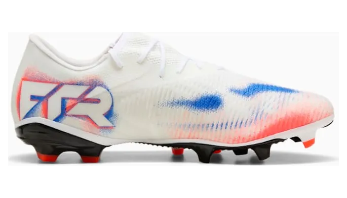 Puma Future 8 Match Low FG/AG White Black Glowing Red (108599-01)