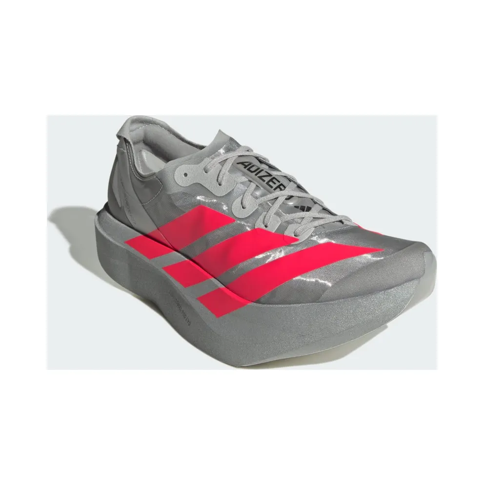 Adidas Adizero Adios Pro Evo 2 Silver Metallic / Lucid Red / Grey Two (JR7259)