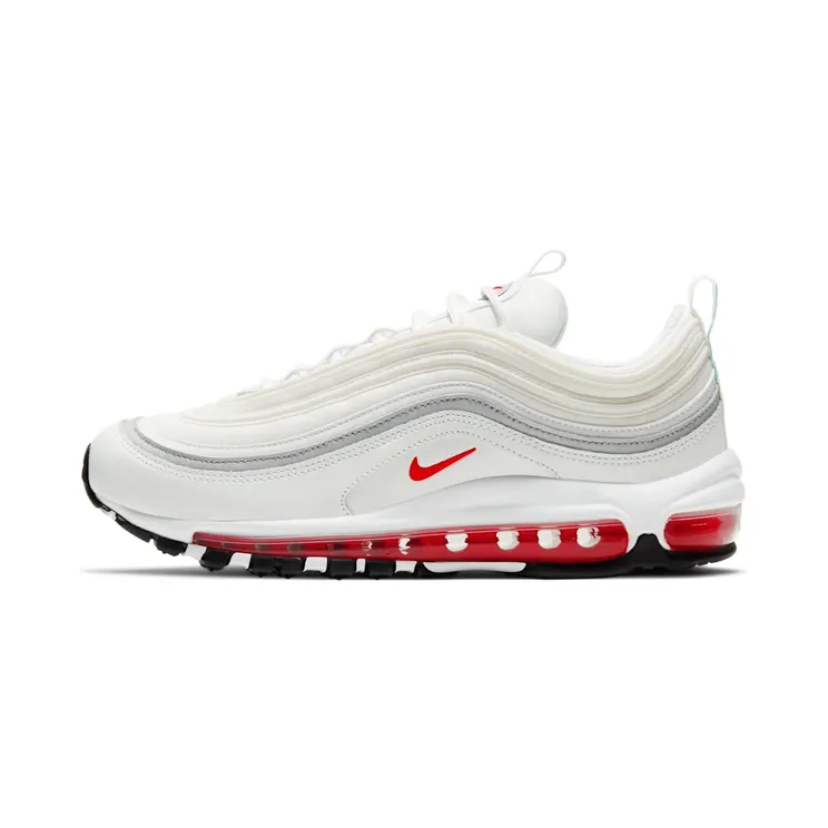 Nike Air Max 97 White Siren Red (W) (DA9325-101)