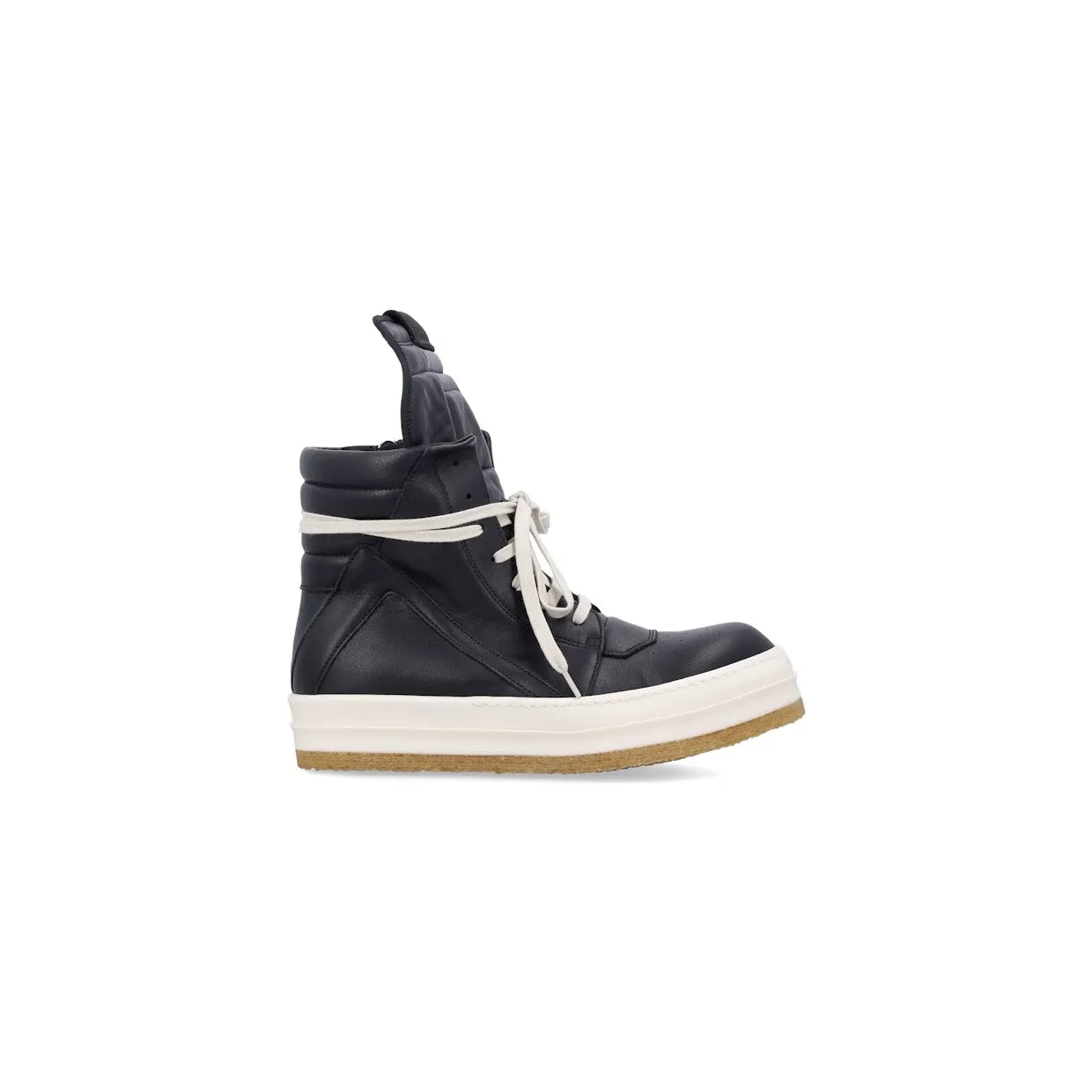 Rick Owens Creep Geobasket High Black Milk (RU02E1801 LCO 91)