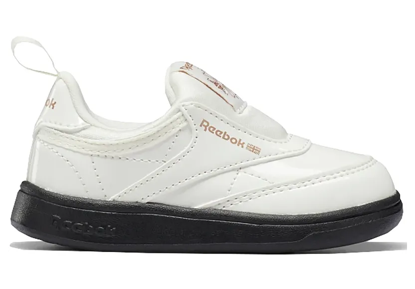 Reebok Club C Slip-On Cardi B Birthday 2020 (TD) Chalk/Black-Rose Gold (Other Brands Reebok)