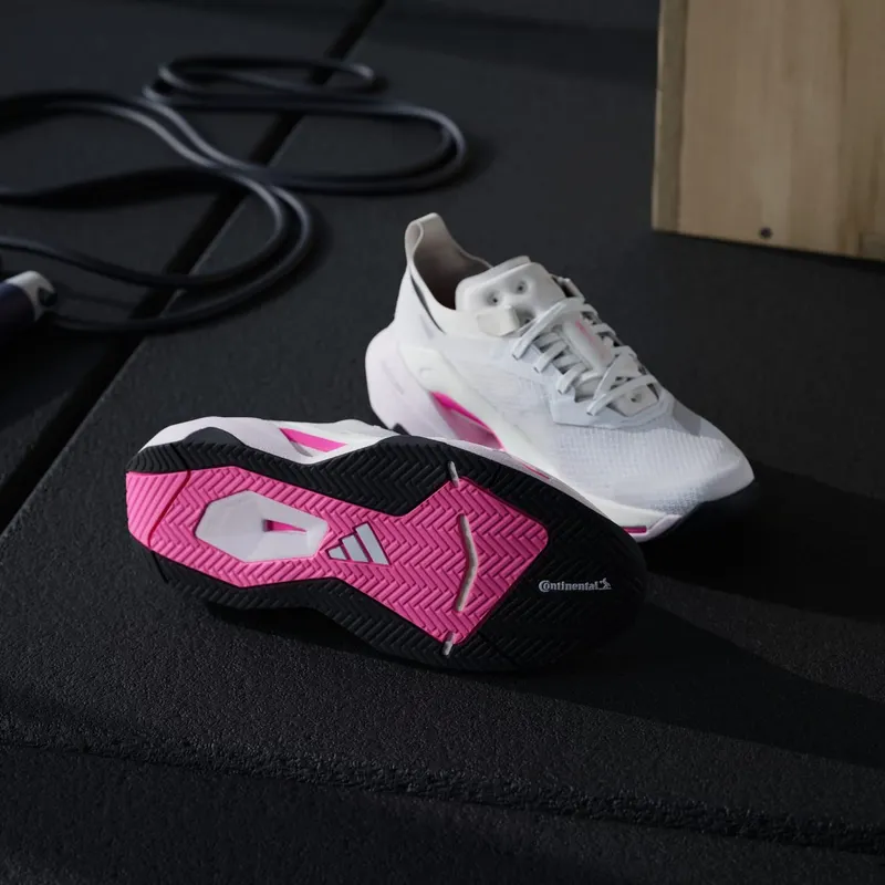 Adidas Rapidmove Pro Training Shoes Cloud White / Silver Metallic / Lucid Pink (JP8783)