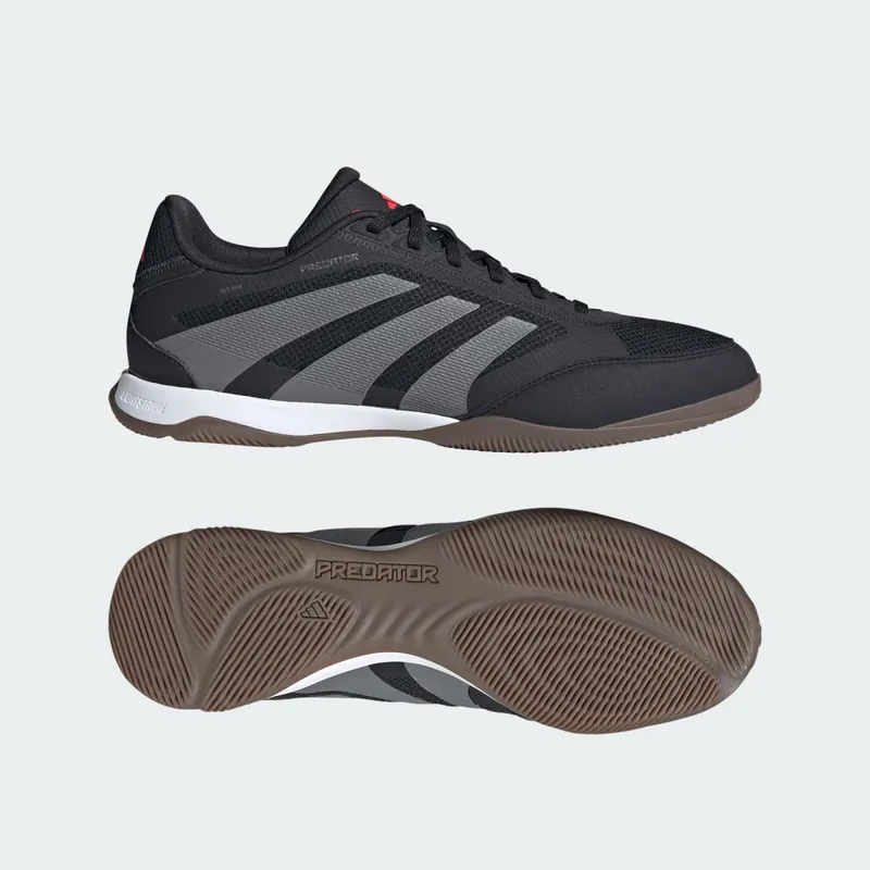 adidas Predator League Indoor Core Black Grey Four Lucid Red (ID3781)