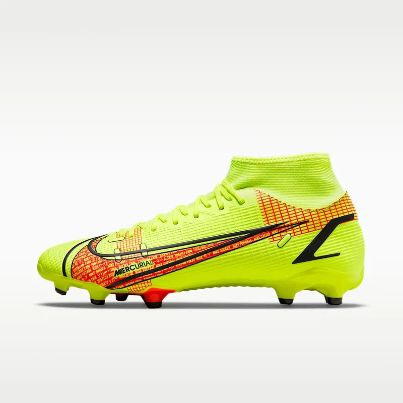Nike Mercurial Superfly 8 Academy MG Volt Bright Crimson (CV0843-760)